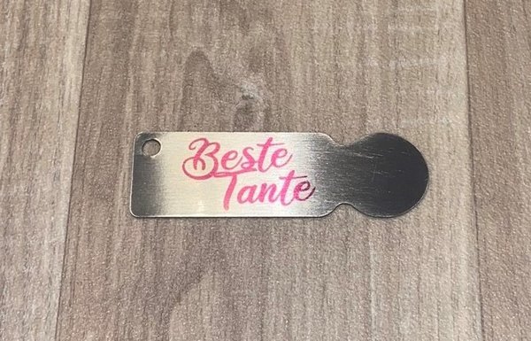 Schlüsselanhänger "Beste Tante"